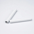 Customized White Screw Cap Metal Aluminum Cigar Tube With Inner Thread